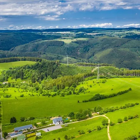 Ferienwohnung Fuchsbau Im Eg Des Ferienhauses Falkenhoehe Oberweißbach Extérieur photo