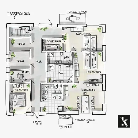 Ferienwohnung Fuchsbau Im Eg Des Ferienhauses Falkenhoehe Oberweißbach Extérieur photo