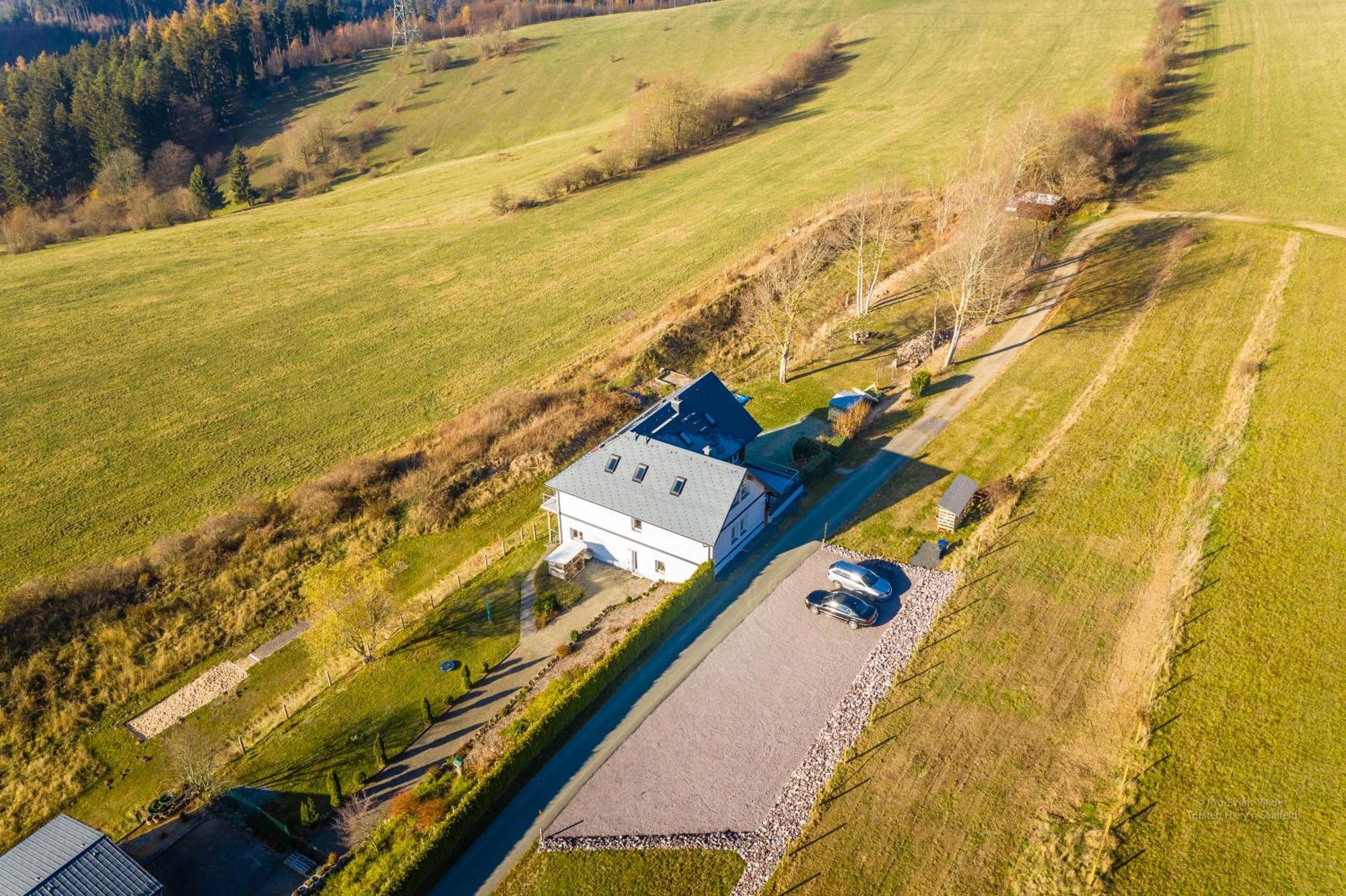 Fuchsbau Im Eg Des Ferienhauses Falkenhoehe *